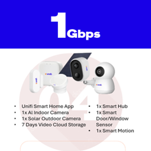 UNIFI Home 1Gbps with Smart Home